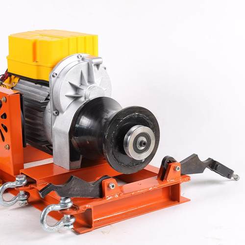 小型绞磨机绞磨机带 1.5吨V手提小绞盘 220380便携电V缆牵引绞机