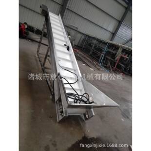 厂直销 全自提升机 坡输家送机动不锈钢食品材料爬爬坡FX-600链板