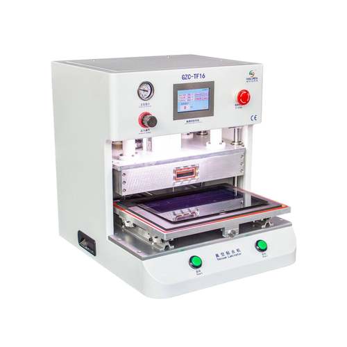 智能穿载手表玻璃液晶贴合F达 OCA贴真空合机压屏设备海GZC-TF16