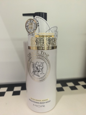澳洲MOR光感净香氛沐浴露血橙茉莉保湿清洁持久留香400ml26年4月