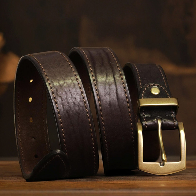 2025新款时尚加厚野头层牛皮纹复古粗纹复古皮带男真皮牛仔裤腰带,服饰配件/皮带/帽子/围巾,腰带/皮带/腰链,淘宝优惠券,粉丝福利购,淘宝优惠卷