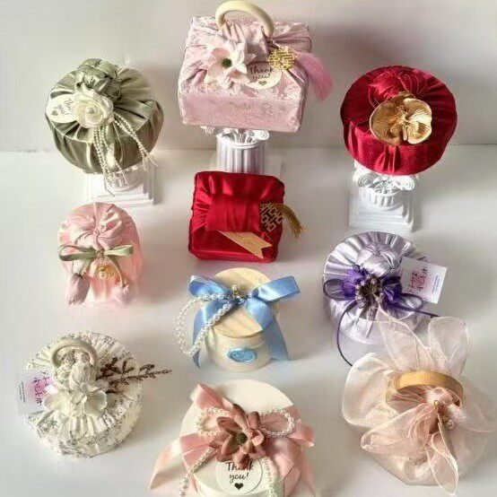 风吕敷伴手礼喜糖盒样品包 成品发货  0款包邮