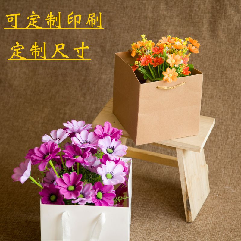 方底牛皮纸手提袋5244