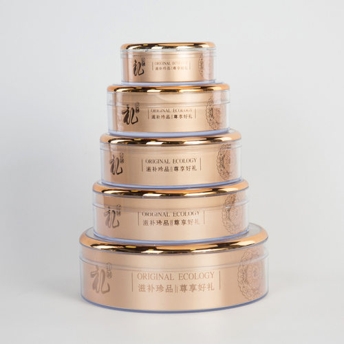 新款金边透明亚克力燕窝虫草包装