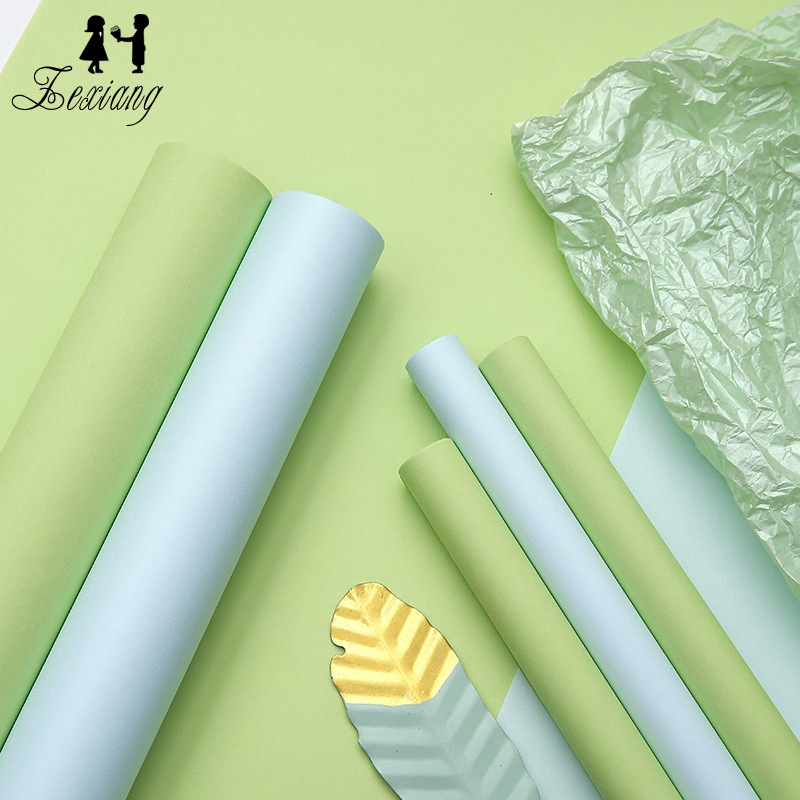 风华春夏鲜花包装纸加厚牛皮纸花