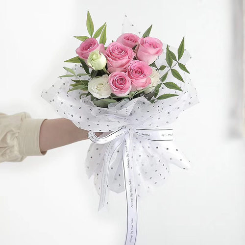 批发烫金银图案雪梨纸五角星波点