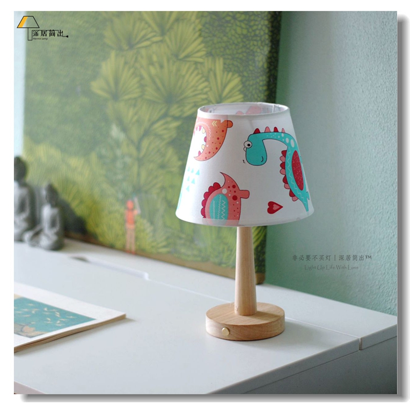 卡通小台灯 儿童房书桌卧室床头灯 北欧简约ins温馨可爱LED小夜灯