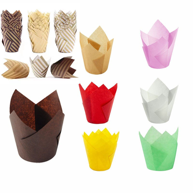 烘焙包装脏脏包蛋糕食品防油纸蛋糕烘焙纸杯郁金香型 约100个/包,厨房/烹饪用具,烘焙用纸,淘宝优惠券,粉丝福利购,淘宝优惠卷