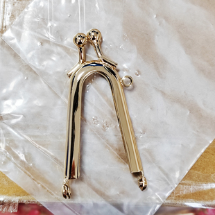 3.5×5.5cm深u口金 迷你口金 笔袋无孔口金