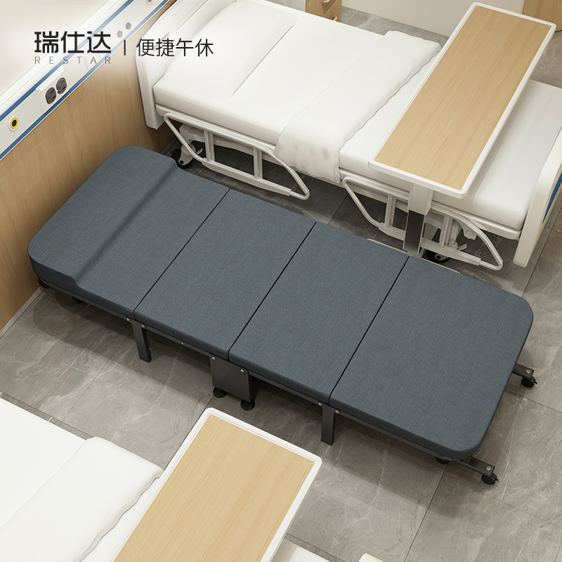 瑞仕达午休午睡折叠床自带头枕