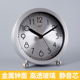 钟台面卧室床头静音石英 钟 TQJ简约家用座钟金属台式 坐钟桌面时尚