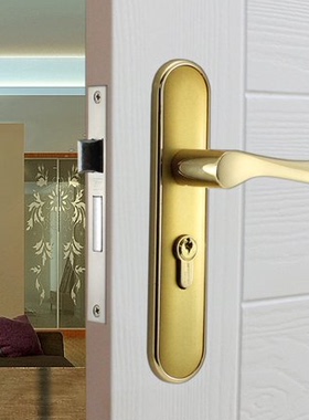 摩登modern欧式室内门锁 卧室实木房门执手树脂面板幻彩系列83216