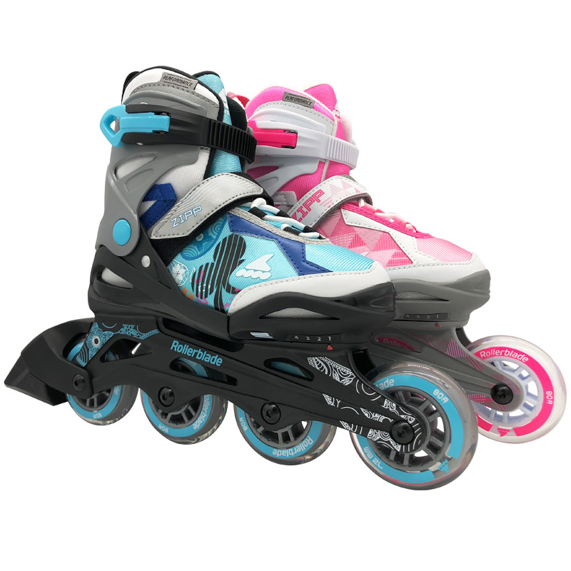 rollerblade zipp儿童轮滑鞋可调溜冰鞋初学套装旱冰鞋小孩直