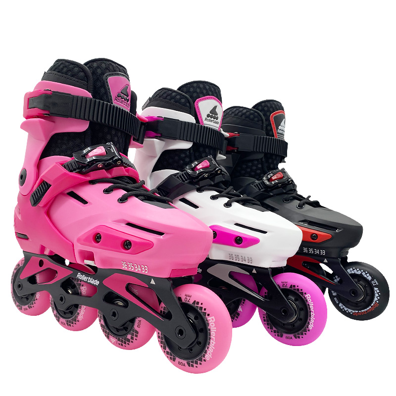 rollerblade apex儿童溜冰鞋专业平花鞋休闲两用轮滑鞋旱冰鞋