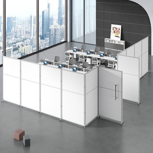 折叠移动屏风办公室隔断遮挡板