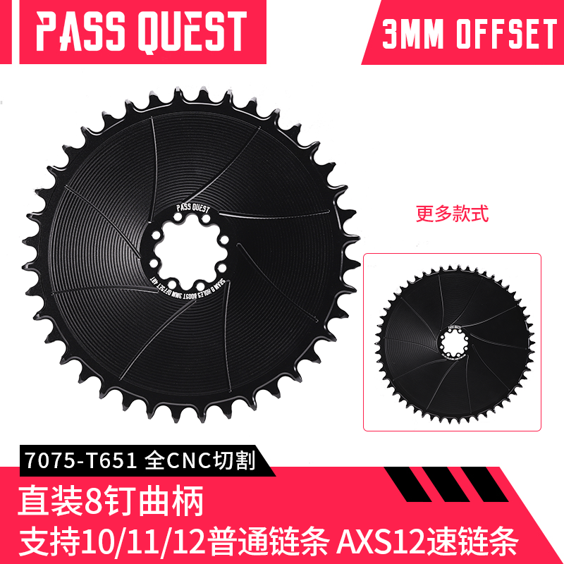 PASSQUEST8钉正负齿单盘封闭盘