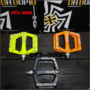 台产新款DABOMB 达奔VS-50 铝合金脚踏 新火球BMX DJ AM DH配踏钉