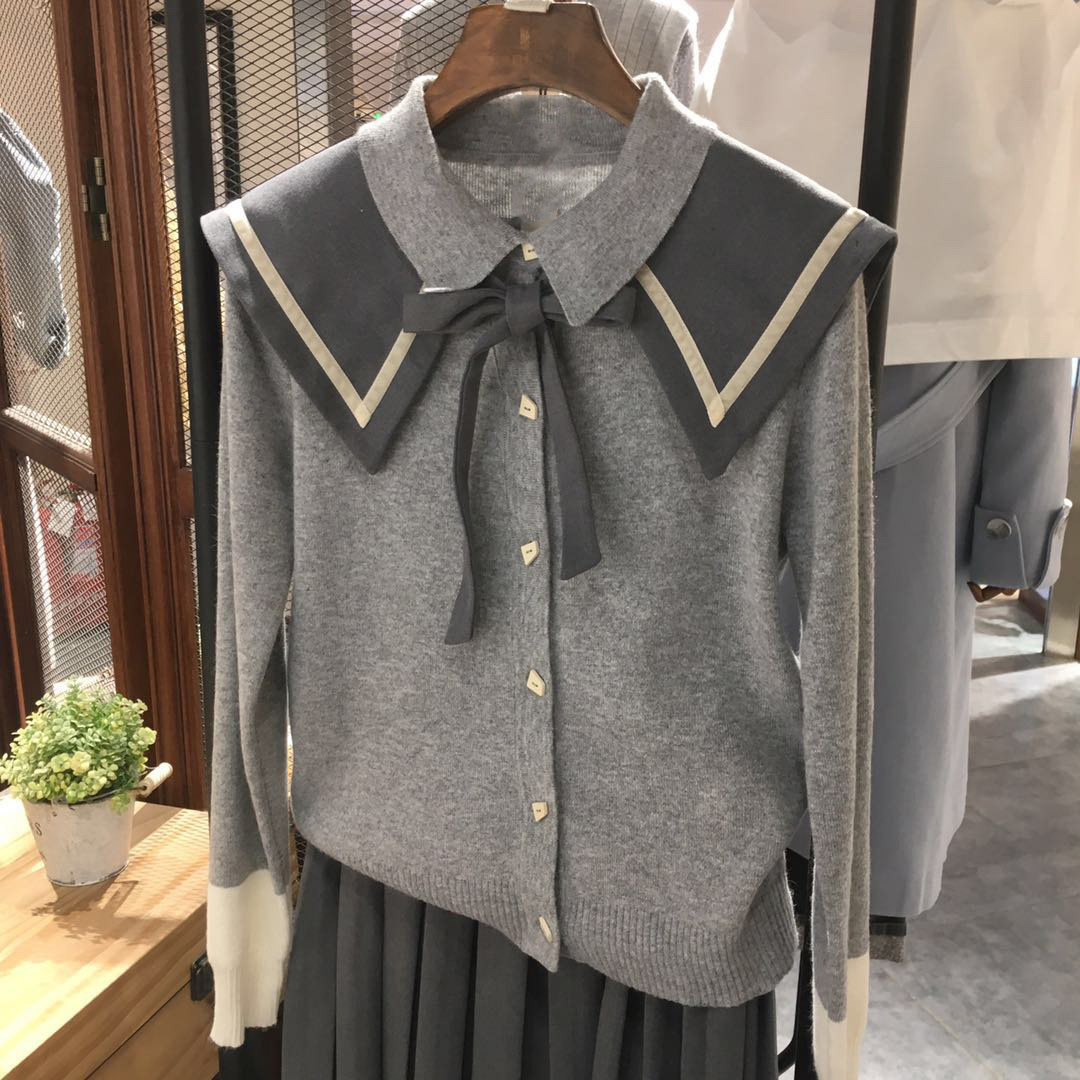 韩版新款打结小披肩防晒英伦百搭