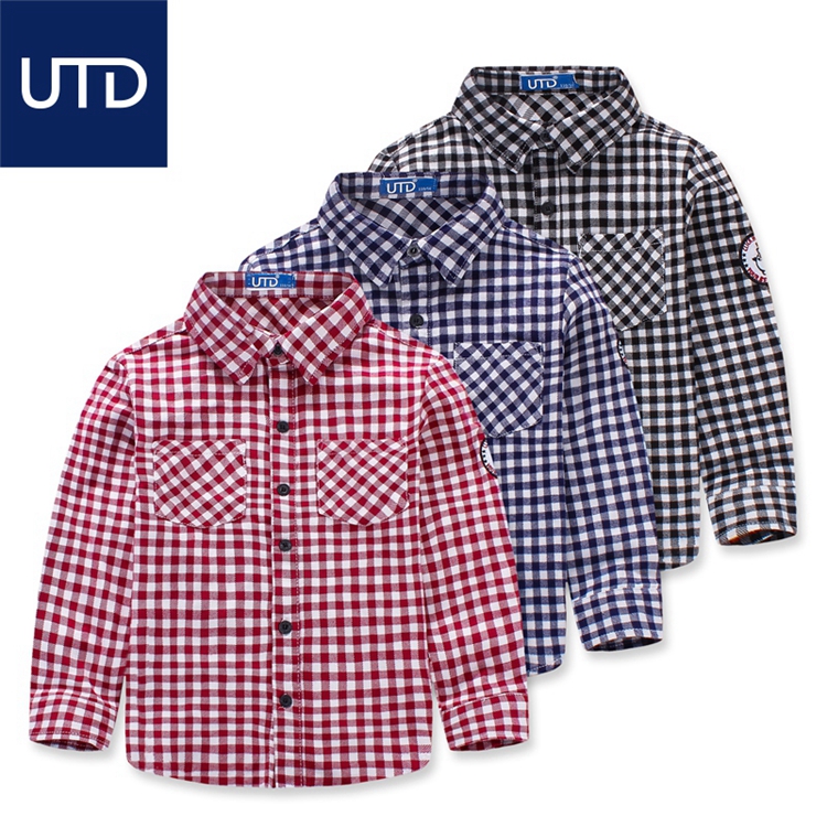 Chemise garcon à manche longue - Ref 2082818 Image 1