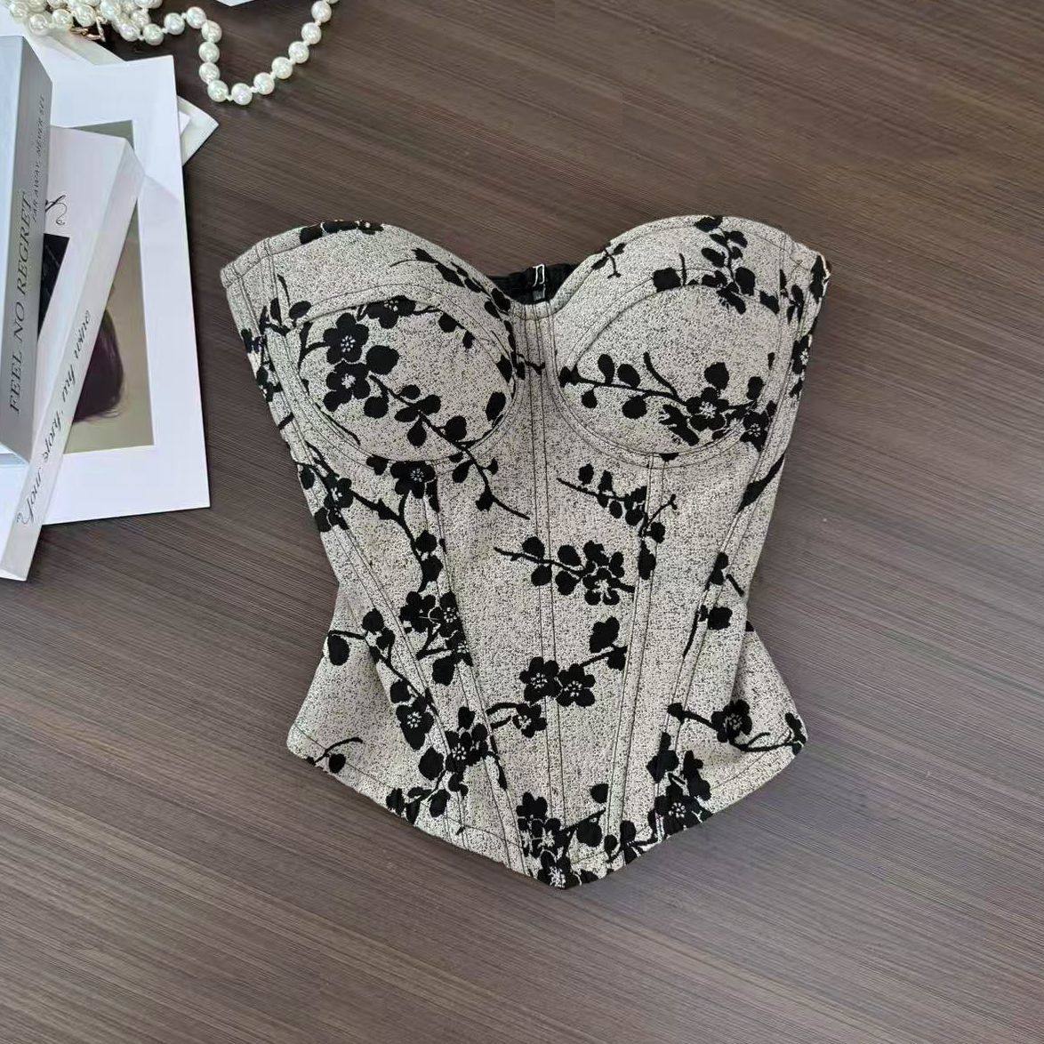 新款性感辣妹抹胸背心女设计感气质别致修身显瘦上衣,女装/女士精品,背心吊带,淘宝优惠券,粉丝福利购,淘宝优惠卷