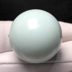 Ювелирные камни 精品天然原矿绿松石圆珠 23.2mm
