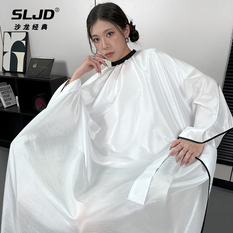 围布发廊专用高档美发大号理发店围裙剪头发不沾发家用专业定制