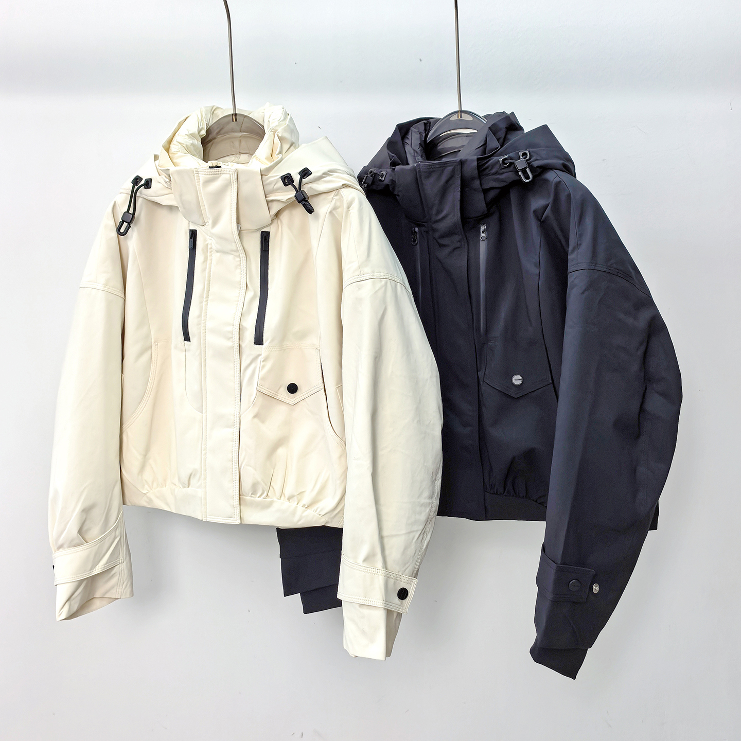 三合一轻薄防风防水女款羽绒衣