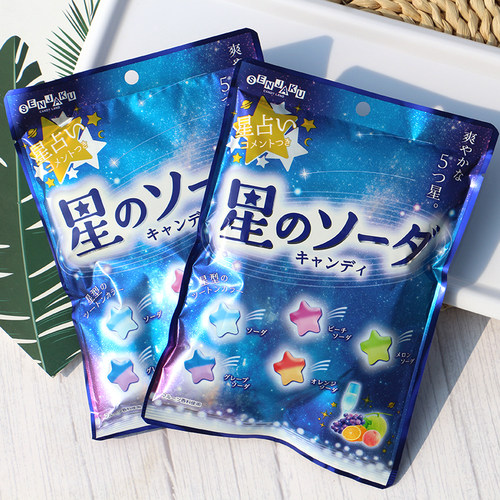 星星糖日本进口扇雀饴什锦糖果