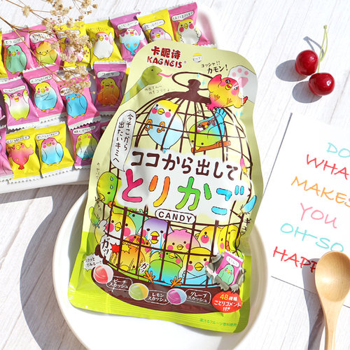 日本进口儿童零食扇雀饴什锦糖
