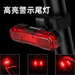 适用捷安特自行车灯尾灯公路山地车前灯配件警示usb充电夜骑灯