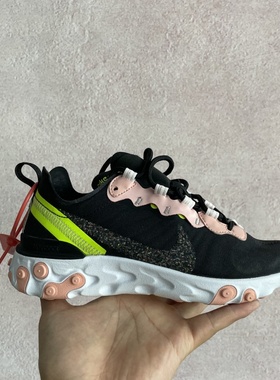 NIKE耐克  REACT ELEMENT55PRM 女子运动休闲慢跑鞋 CD6964-002