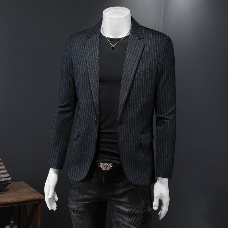 2026春款男士修身西装-电商D252-8633P170假模,男装西服套装,电商D252