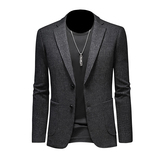 2025男士时尚修身西服外套-电商D252-62928P175假模，商品下架区，电商D252