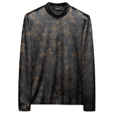 2025秋冬款韩绒花色高领打底衫-电商D252-6628P80沙发，男装T恤，电商D252