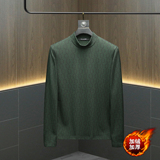 2025冬款男士纯棉中高领打底衫-的·电商D252-8136P95沙发，男装T恤，电商D252