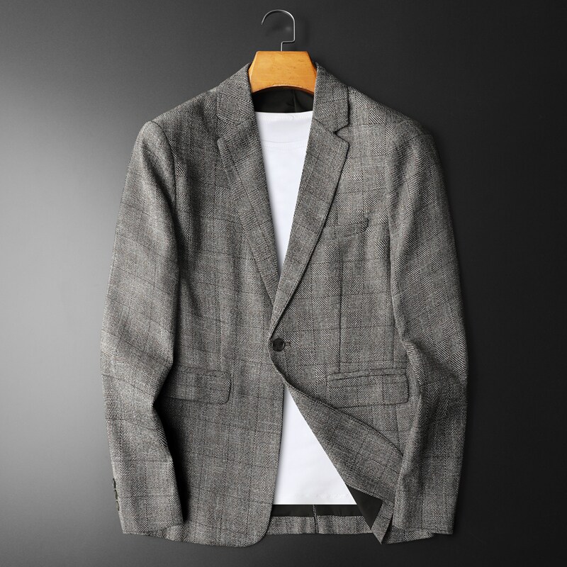 2026四季款男士修身西装-电商D252-1107P170平铺，男装西服套装，电商D252