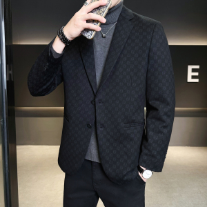 2025冬款男士西服羽绒90白鸭绒-D252-8209P255真模，男装西服，电商D252