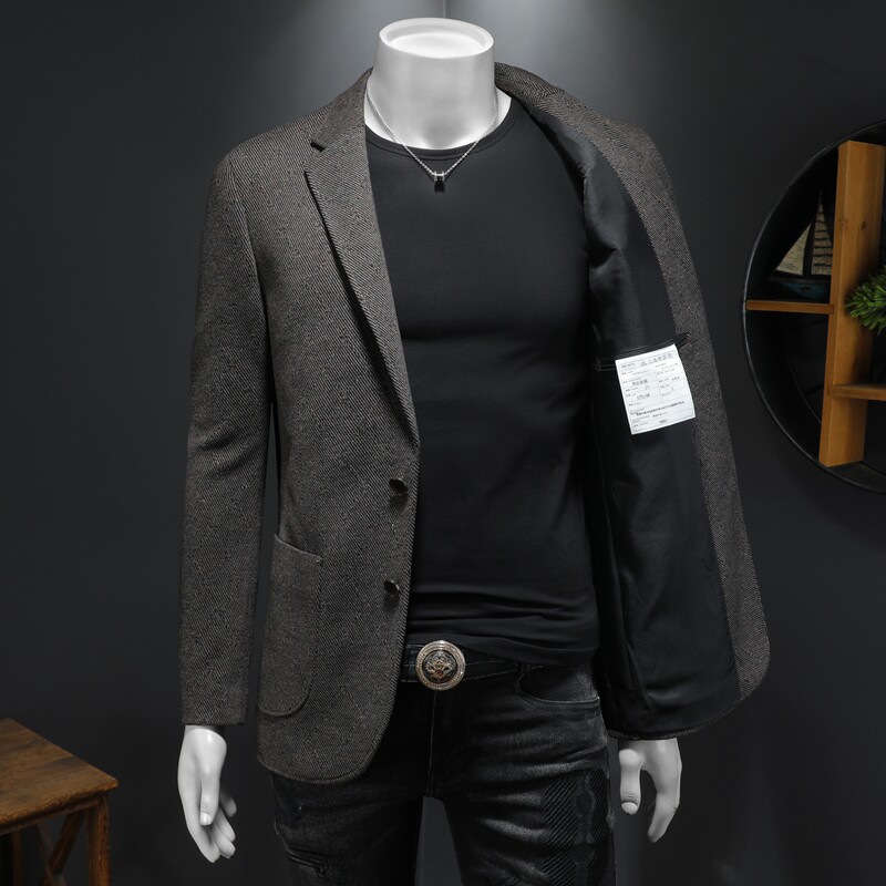 2026含羊毛男士修身西服-电商D252-6861P170假模,男装西服,电商D252