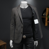 2026含羊毛男士修身西服-电商D252-6861P170假模，男装西服，电商D252