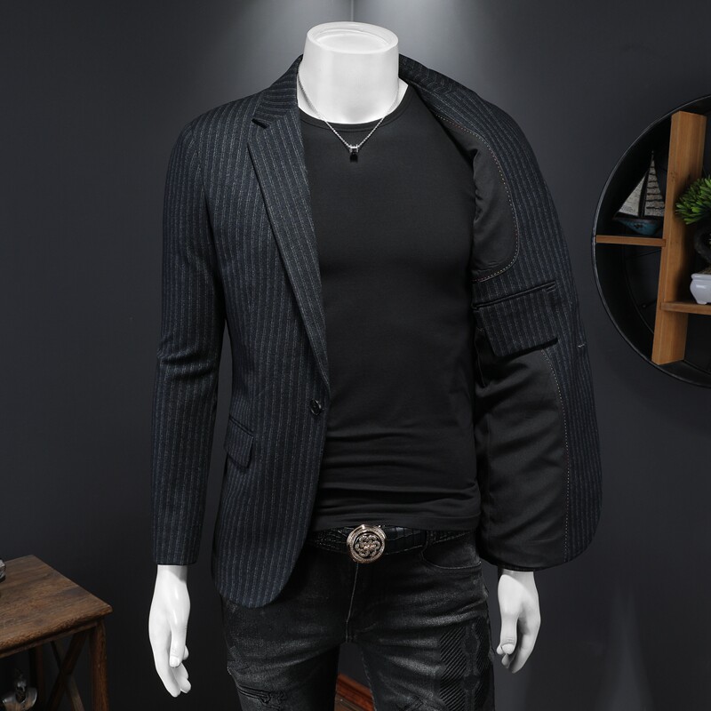 2026春款男士修身西装-电商D252-8633P170假模,男装西服套装,电商D252