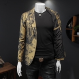 2025秋款·男士修身西装-电商D2523336P160假模，男装西服套装，电商D252