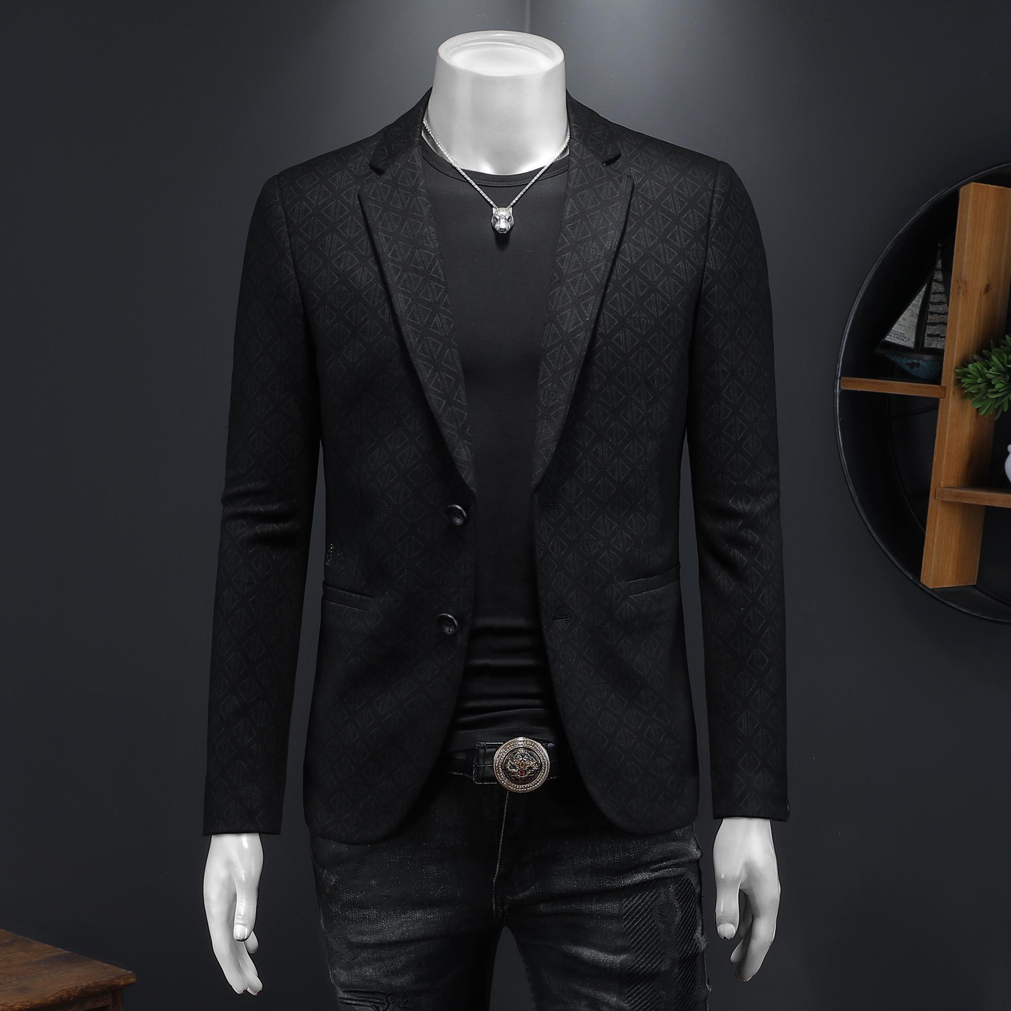 2025男士时尚修身西服外套-电商D252-10267P170假模图，商品下架区商品下架区，电商D252