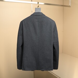 2025冬款男士西服羽绒90白鸭绒-D252-8212P255挂拍图片