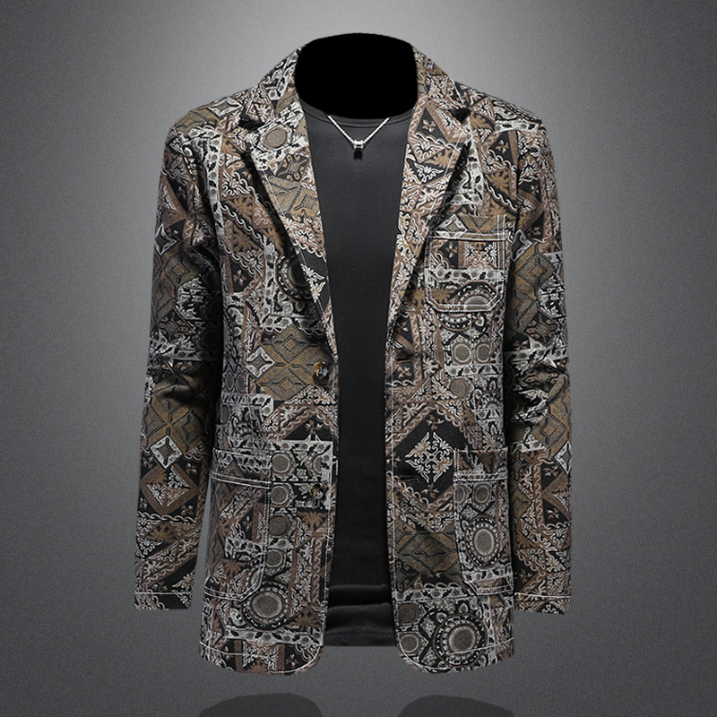 2025春款男士休闲时尚牛仔西服-电商D252-1123P160镂空图，商品下架区商品下架区，电商D252