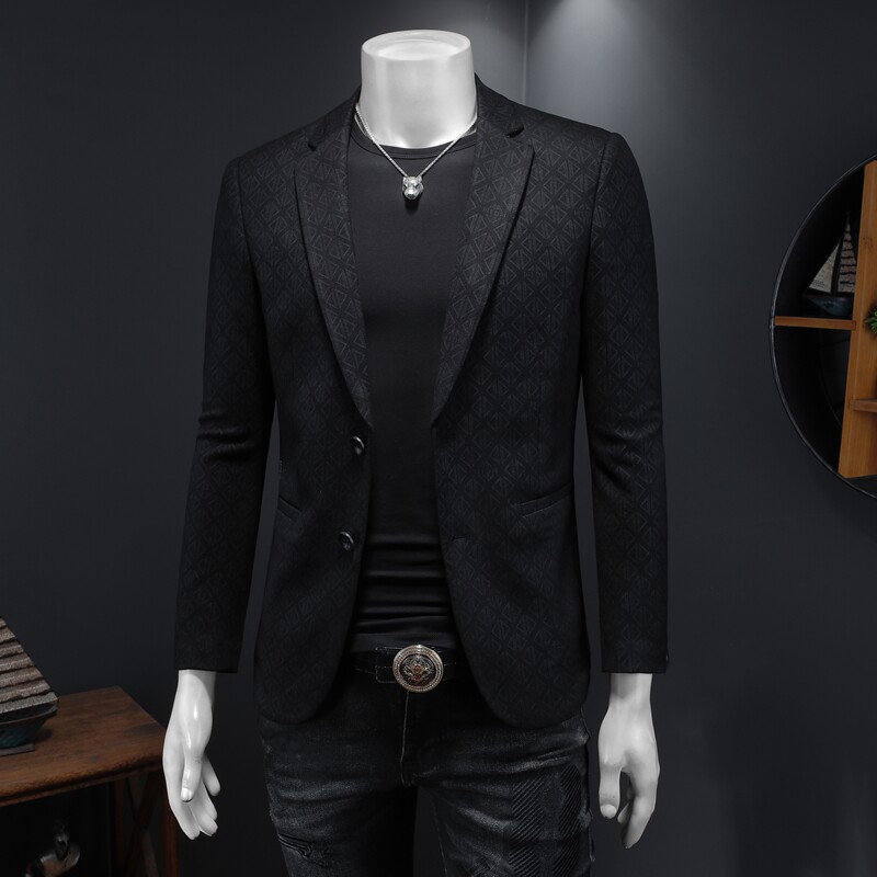 2026春款男士修身西服外套电商D252-10267P170假模,男装西服,电商D252