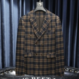 2025秋款男士修身西装电商D252-6098P170沙发，男装西服套装，电商D252