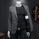 2026男士修身西服-电商D252-6211P170假模，男装西服，电商D252