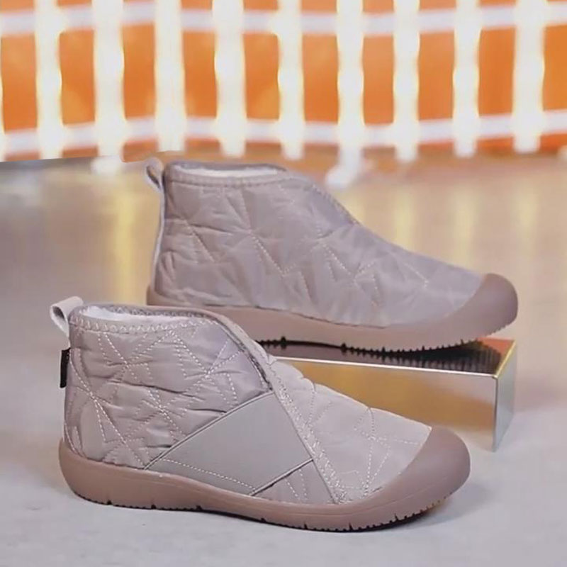 2025新款冬季雪地短靴女羽绒棉鞋