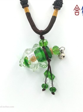 琉璃香薰精油瓶挂件吊坠