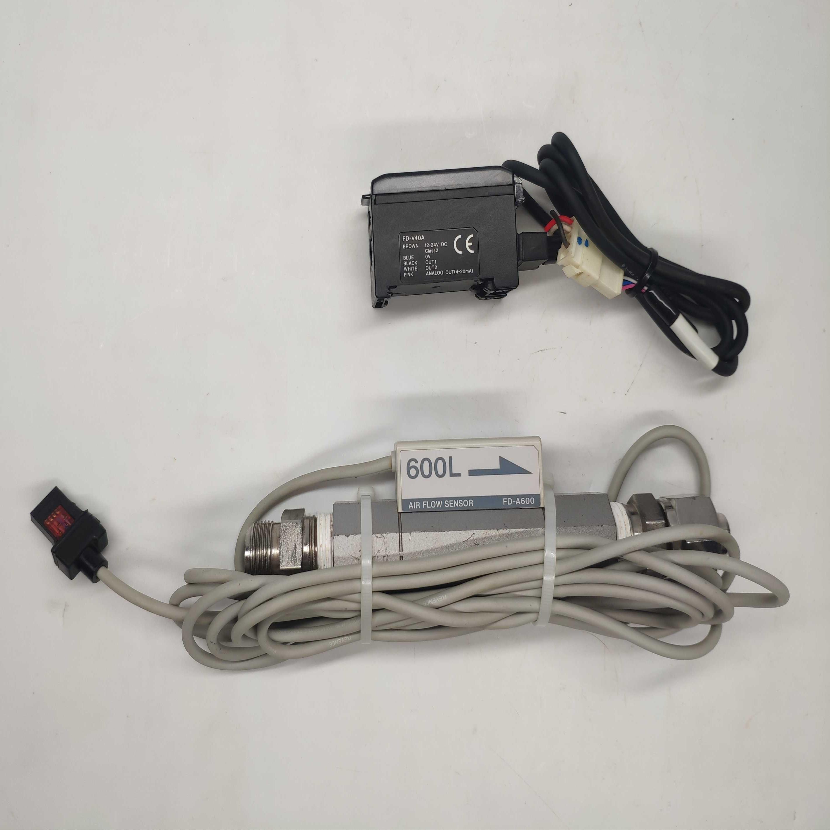 KEYENCE基恩士FD-V40A+FD-A600流量传感器600L分离式